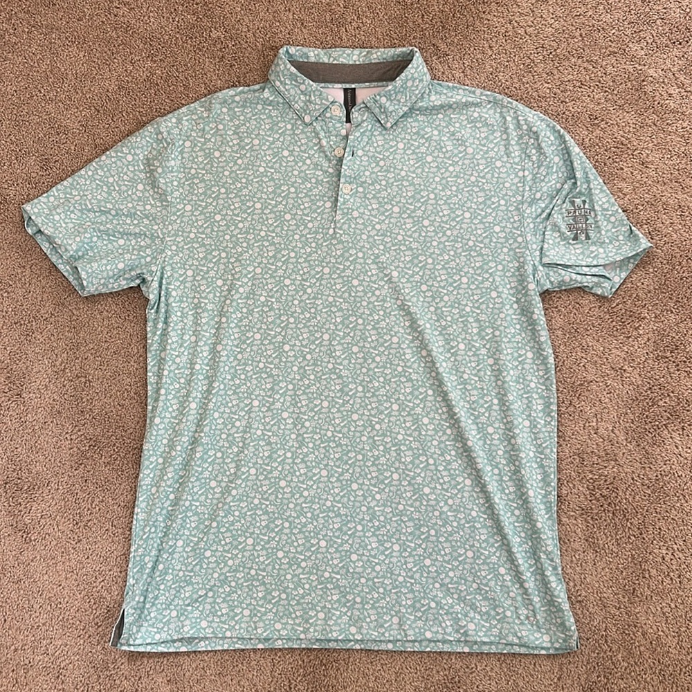 AndersonOrd Trellis Polo - Tropical - Picture 2 of 10